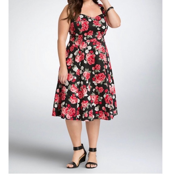 torrid swing dress